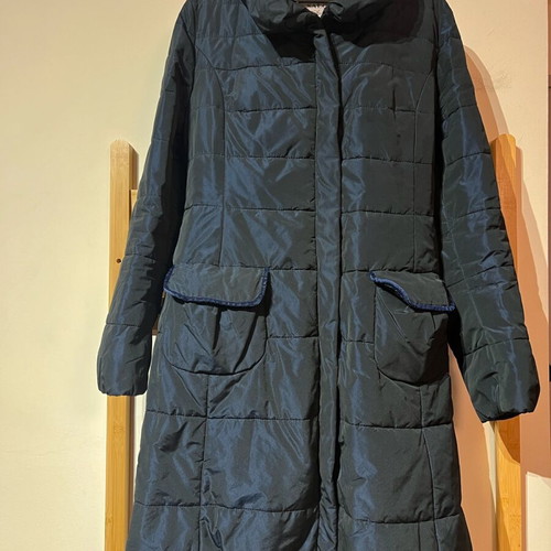 Salco Italian jacket like new, quilted with belt, size 48