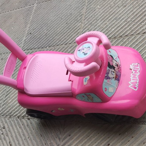 Minnie Mouse walker-car like new