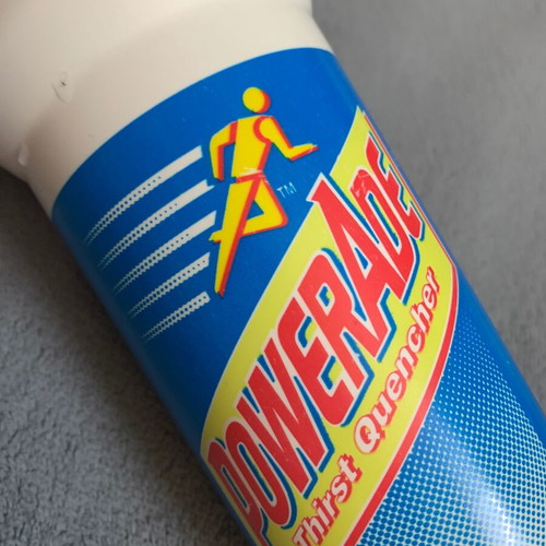 Powerade 1994 αθλητικό παγούρι μεταχειρισμένο, αυθεντικό εποχής