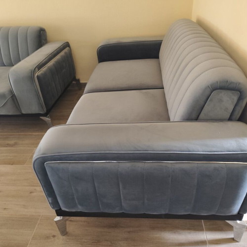 Sofa set with double and triple sofa beds like new