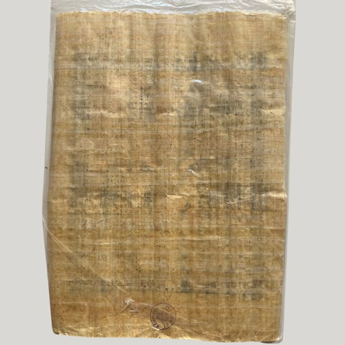 Egyptian Papyrus Raising of the Djed Pillar new with authenticity certificate