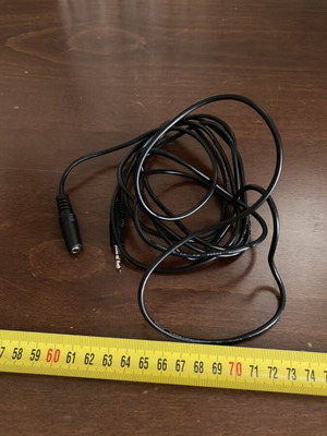 3.5mm Jack Cable Male to Female 2.6m like new
