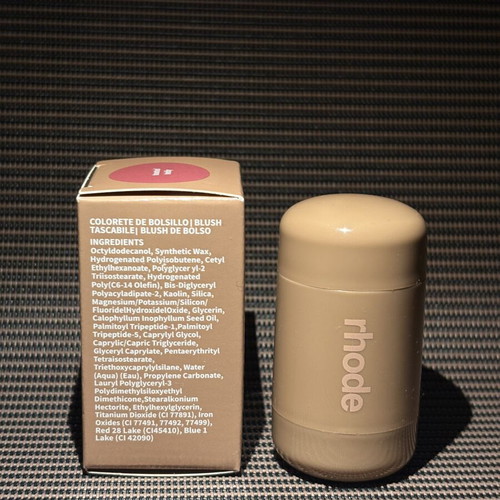 Rhode Pocket Blush Toasted Teddy new unused
