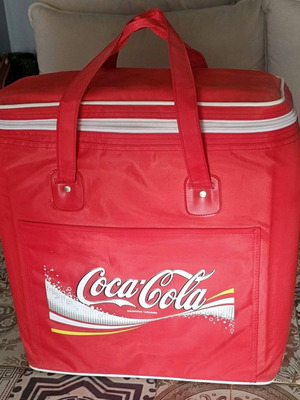 Coca Cola insulated cooler like new