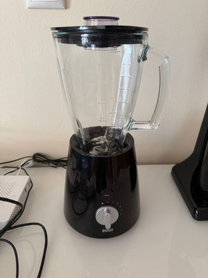 Braun JB 3060 Tribute Black Blender with Glass Jug 1.75 lt 800W like new