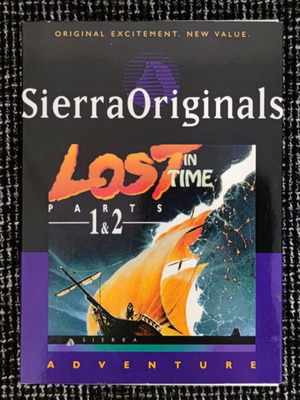 Lost In Time 1 & 2 PC game σαν καινούργιο, Sierra 1993, adventure