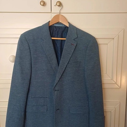 Leonardo Uomo men's blue jacket like new, size M