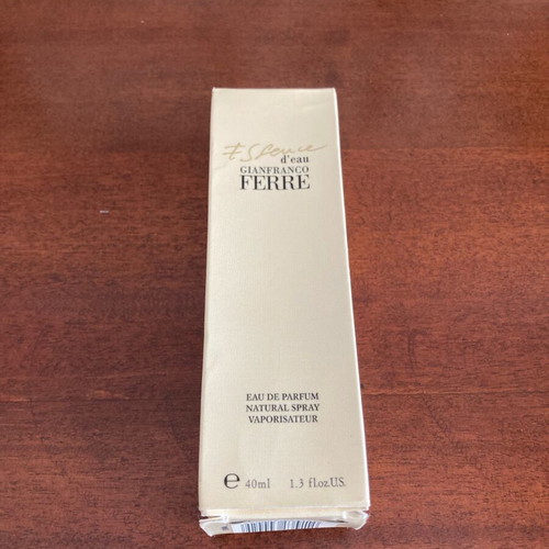 Gianfranco Ferré Essence d'eau 40ml empty package used