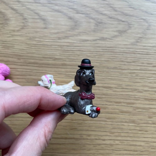 Kinder surprise City dogs figures used, pack of 6