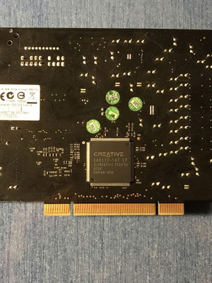 Creative Labs Sound Blaster SB0770 Full Height PCI κάρτα ήχου μεταχειρισμένη