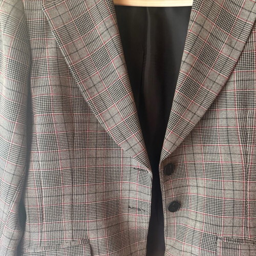 Checked jacket like new, size XL