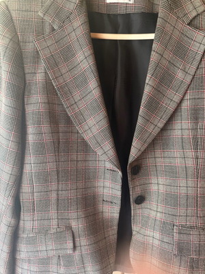 Checked jacket like new, size XL