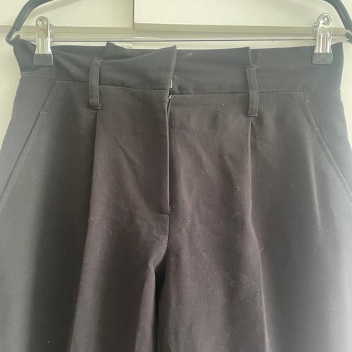 Peacocks Women's High-Waisted Pants Used Black Size 8 (EU 36)