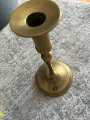 Vintage brass candlestick