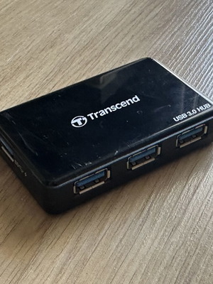 Transcend USB 3.0 hub μεταχειρισμένο με καλώδια