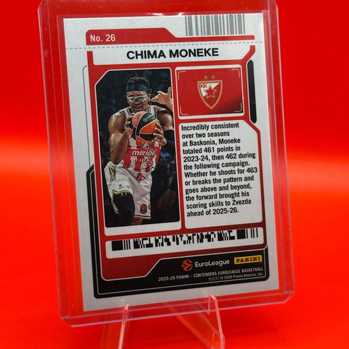Euroleague Panini Contenders 25-26 Chima Moneke Play In Ticket new