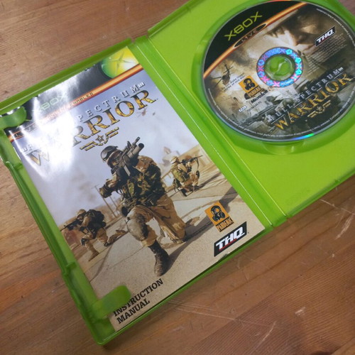 Xbox Full Spectrum Warrior used with minor scratches