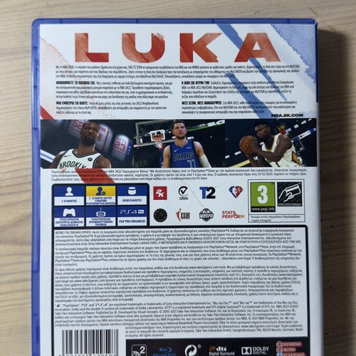 NBA 2k20 and NBA 2k22 PS4 games