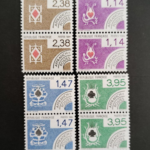 France mint stamp set