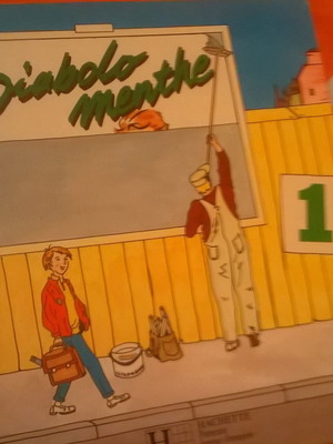 Diabolo Menthe 1 French learning book like new