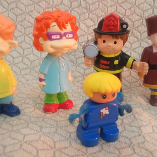 Plastic figures set used, very good condition