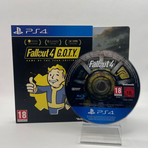 Fallout 4 Game of the Year Edition with SteelBook for PS4 like new