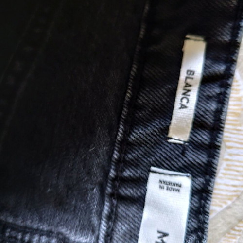 Mango black jeans new, size 42