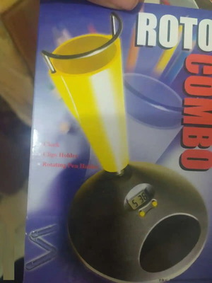 Pencil holder with clock new