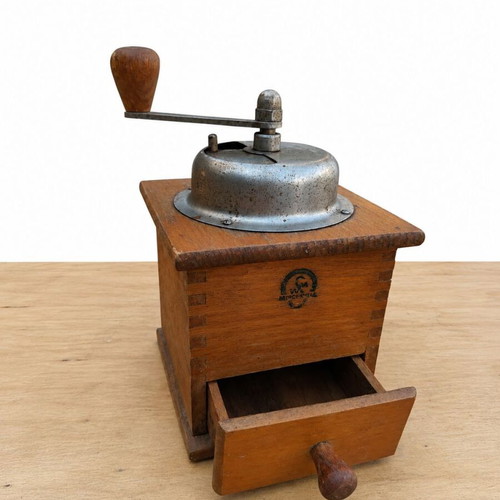 Coffee grinder vintage used, VEB Schnittwerkzeuge und Metallwarenfabrik Klingenthal