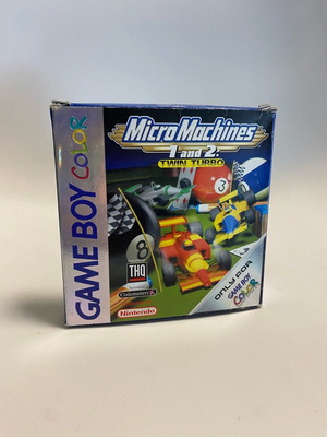 Micro Machines 1 and 2 Twin Turbo Gameboy Color като нов, автентичен