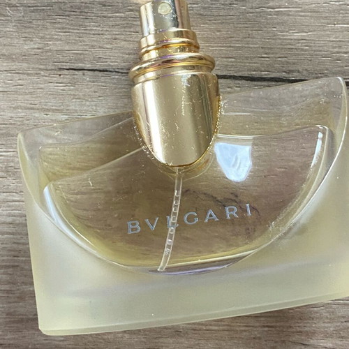 Bvlgari Eau de Parfum 50ml used without cap, vintage fragrance