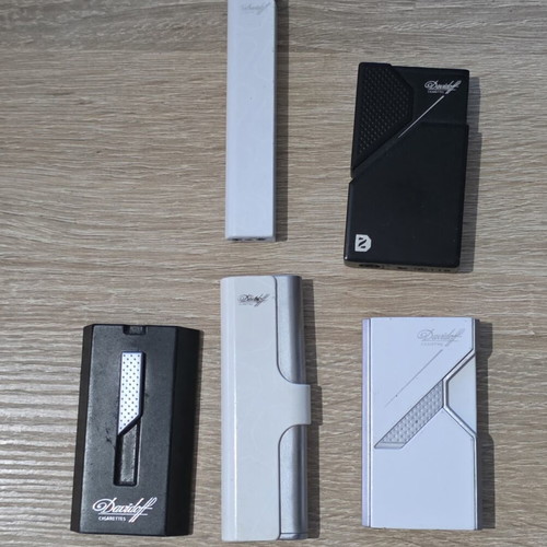 Collection of 45 advertising lighters with cigarette company logos