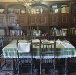 Monastic dining table used, solid wood, excellent quality