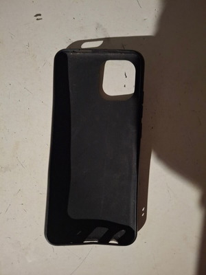Silicone Matt TPU Case for Xiaomi Redmi A1 used, black
