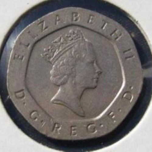England 20 Pence 1992 like new
