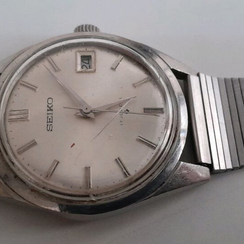 Seiko 17 Rubins wristwatch used manual men's waterproof 1960