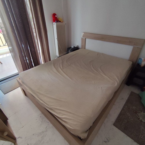 Bed with storage and mattress used, sofa beds with storage