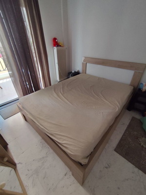Bed with storage and mattress used, sofa beds with storage