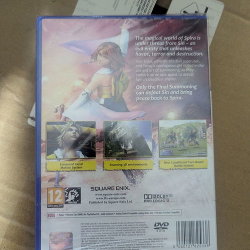 Final Fantasy X PlayStation 2 game new