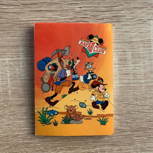 Disney Mickey Mouse Safari Club vintage pocket notebook