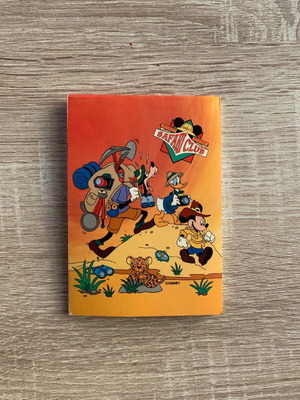 Disney Mickey Mouse Safari Club vintage pocket notebook