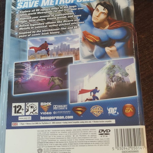 Superman Returns PS2 game