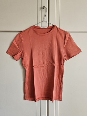 Marks and Spencer Basic Cotton T-shirt, coral color
