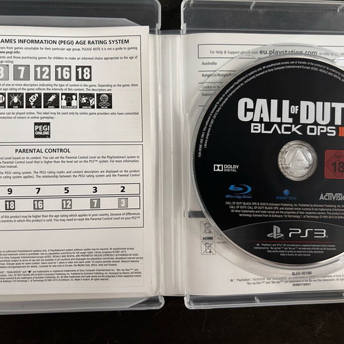 Call of Duty Black Ops 3 game used for PlayStation 3