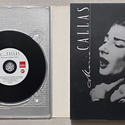 Maria Callas Rehearsals In Dallas 5xCD box set used, classical opera