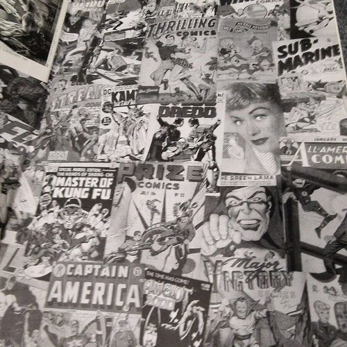 50 Years American Comics Used