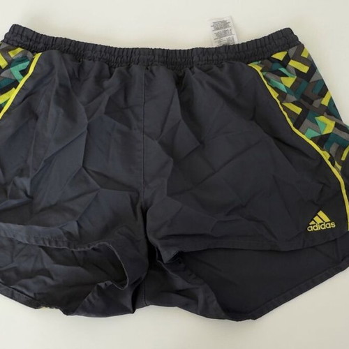 Adidas women's running shorts XL, blue
