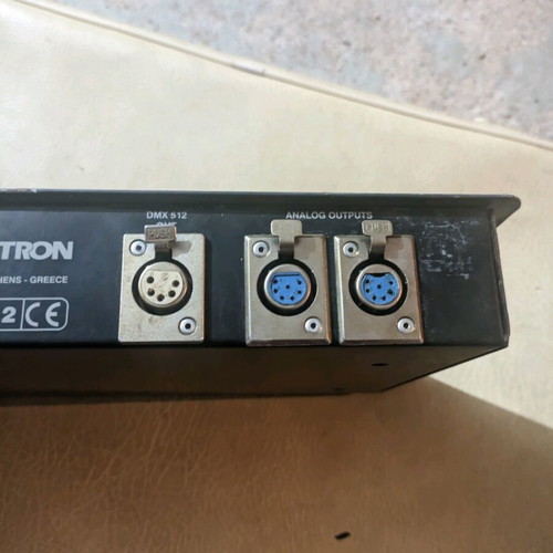Electron lighting console used with wear and 4 missing fader knobs
