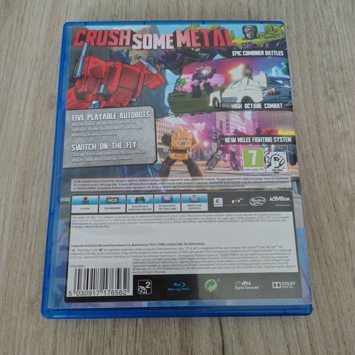 Transformers Devastation PS4 game