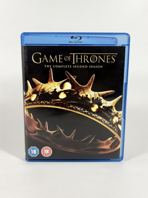 Game of Thrones The Complete Second Season Blu-ray like new with English subtitles